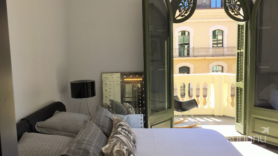 contemporary charming apartment barcelona spain